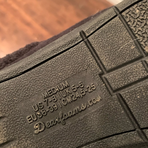 Slippers - worn once, too small for me. - Picture 2 of 2